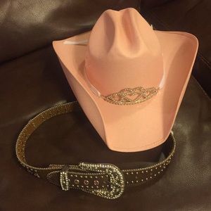 Girls beautiful Hat and belt...